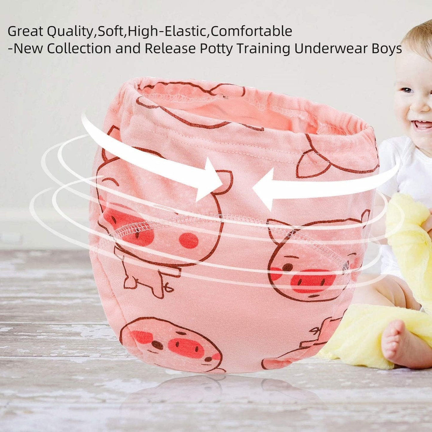 Girls Potty Training Underwear - Toddler Training Pants 4T-5T - Panties for Toddler Girls