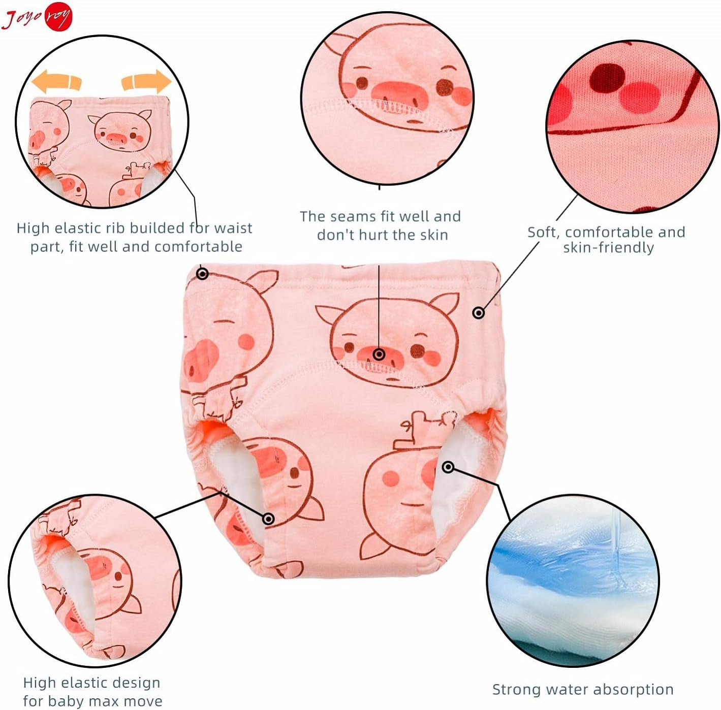 Girls Potty Training Underwear - Toddler Training Pants 4T-5T - Panties for Toddler Girls