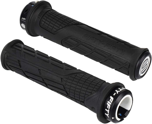 Mountain Bike Handlebar Grips, Single Lock-On MTB Grips, Comfortable and Lock On, Non-Slip Bicycle Handle, Fit for All Mountain, Enduro, Downhill