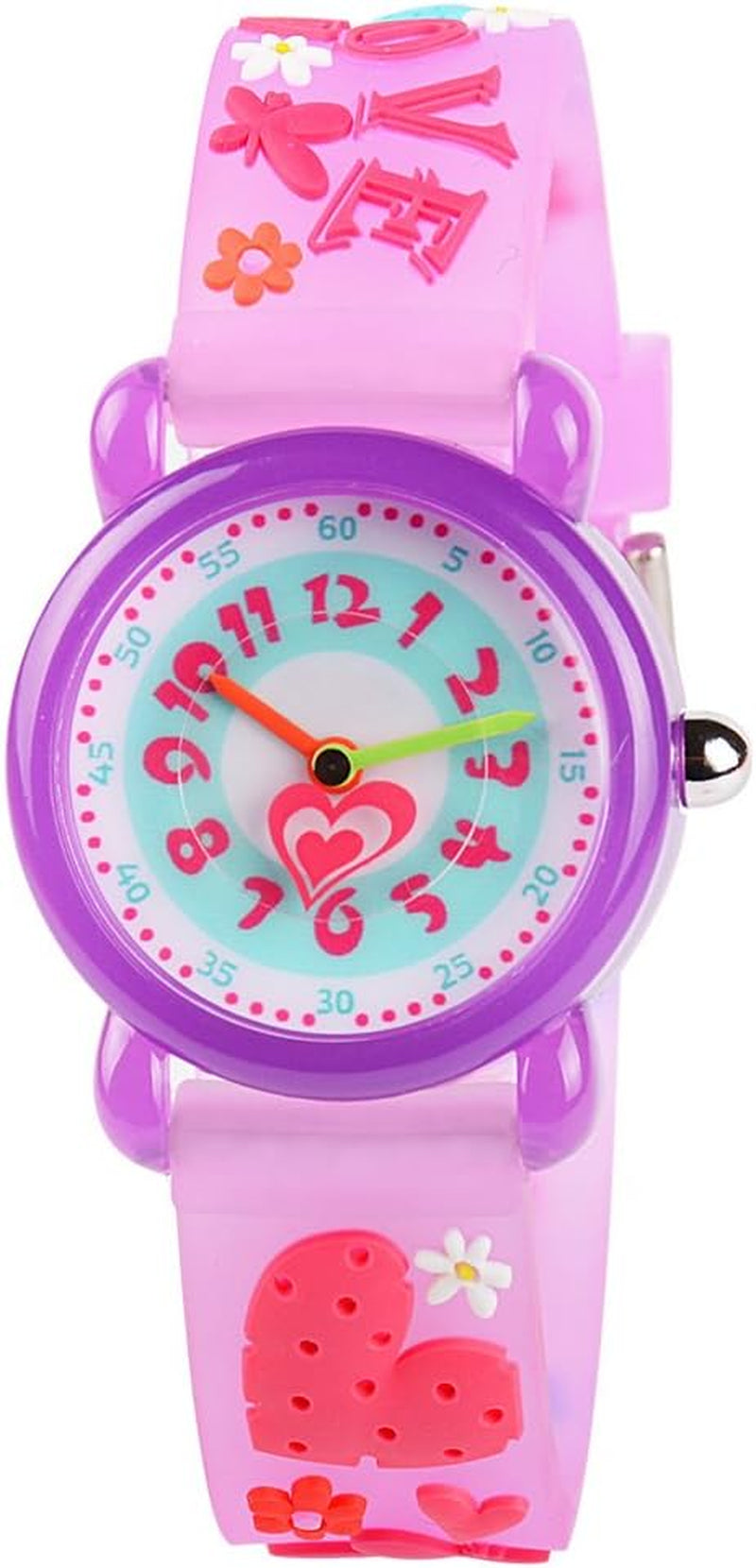 Kids Watches Cute 3D Cartoon Waterproof Children Toddler Wrist Watch Time Teacher Birthday Gifts for 3-10 Year Boys Girls Little Child