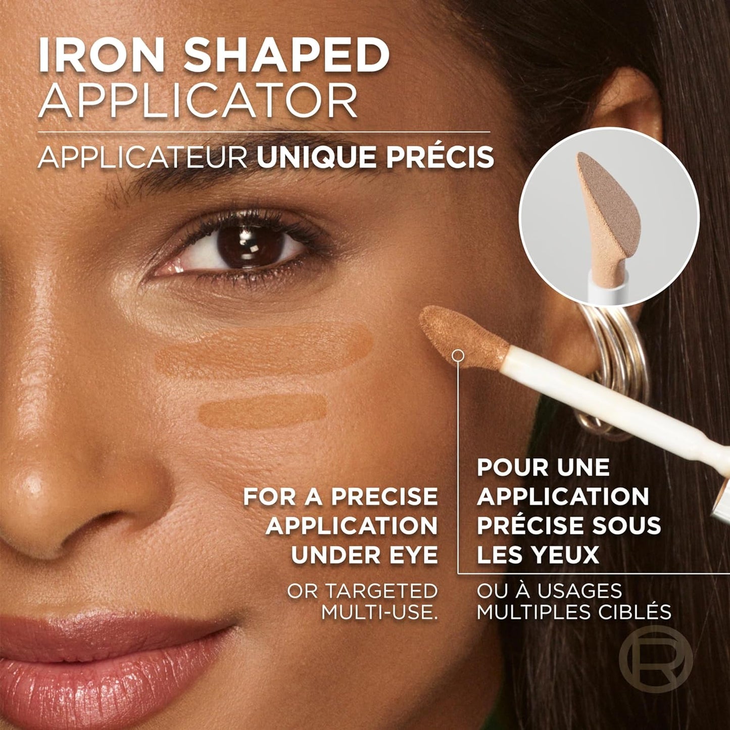 L’Oréal Paris True Match Radiant Serum Concealer, Brightening under Eye Concealer for Dark Circles with 1.5% Hyaluronic Acid and Caffeine, N3, 10 Ml