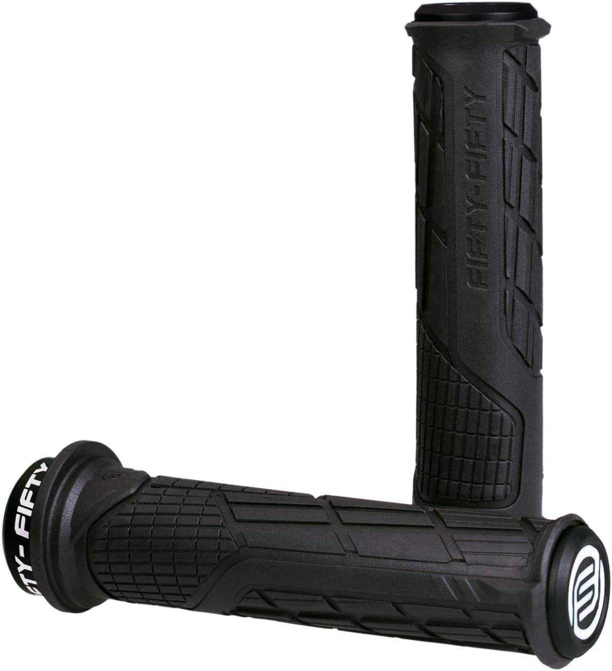 Mountain Bike Handlebar Grips, Single Lock-On MTB Grips, Comfortable and Lock On, Non-Slip Bicycle Handle, Fit for All Mountain, Enduro, Downhill