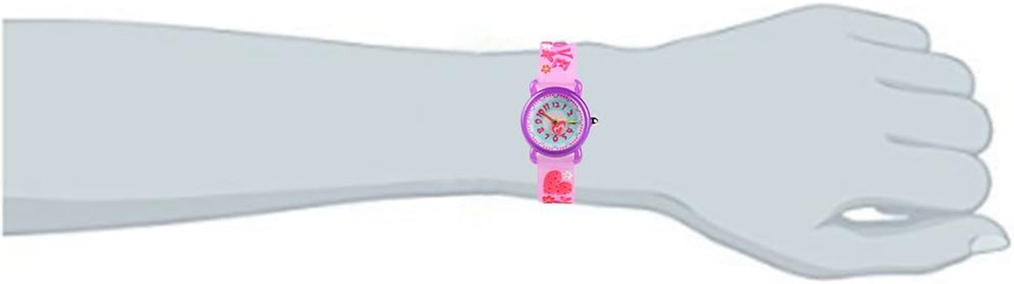 Kids Watches Cute 3D Cartoon Waterproof Children Toddler Wrist Watch Time Teacher Birthday Gifts for 3-10 Year Boys Girls Little Child