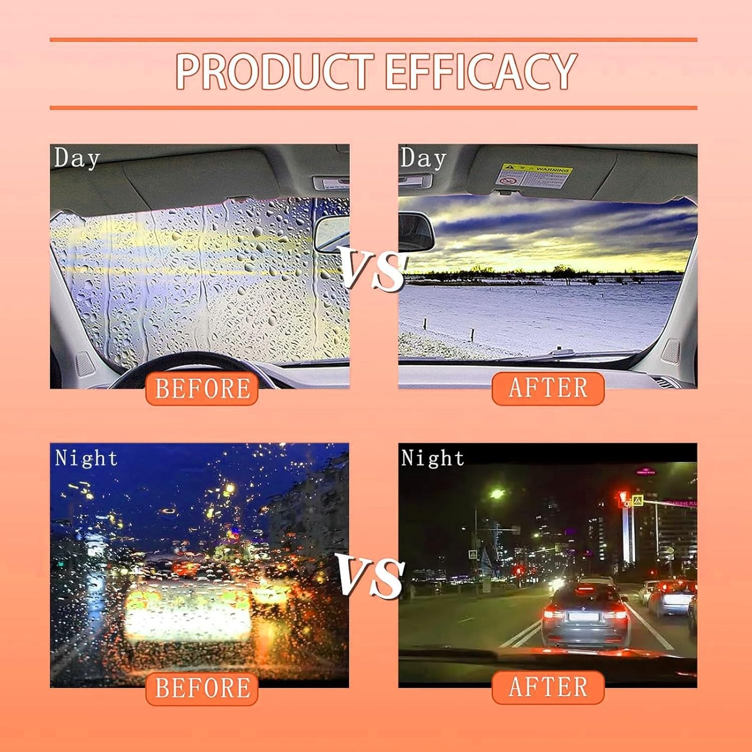 2 PCS Automotive Oil Film Cleaning Brush Set Glass Cleaning Board for Windshield All in One Wipe Glass Oil Film