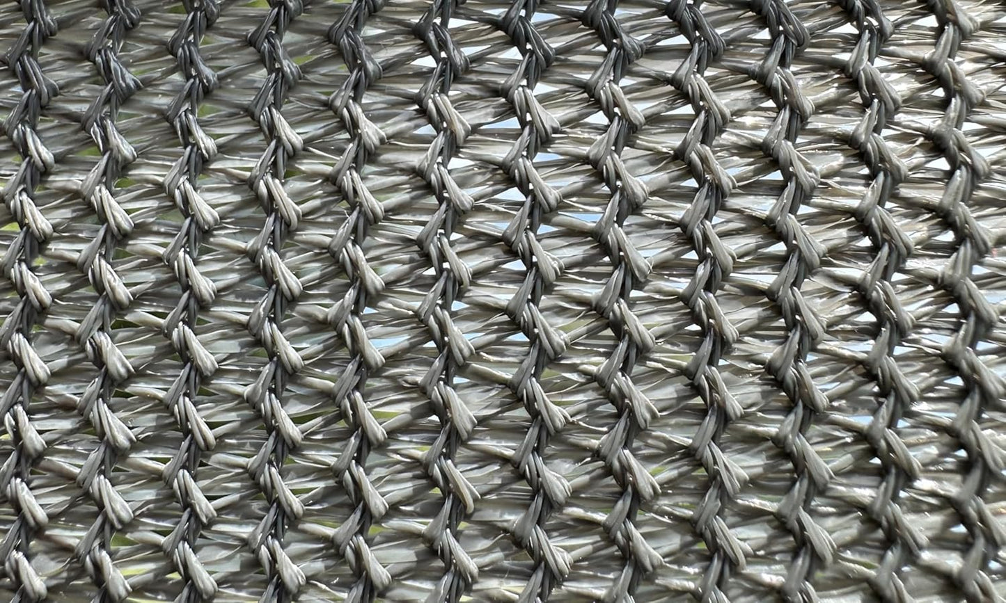 Chicken Saddle with Adjustable Straps for Medium and Large Hens, Chicken Apron, Poultry Saver, Pet Supplies, Including Shoulder Cover (Grey Mesh)