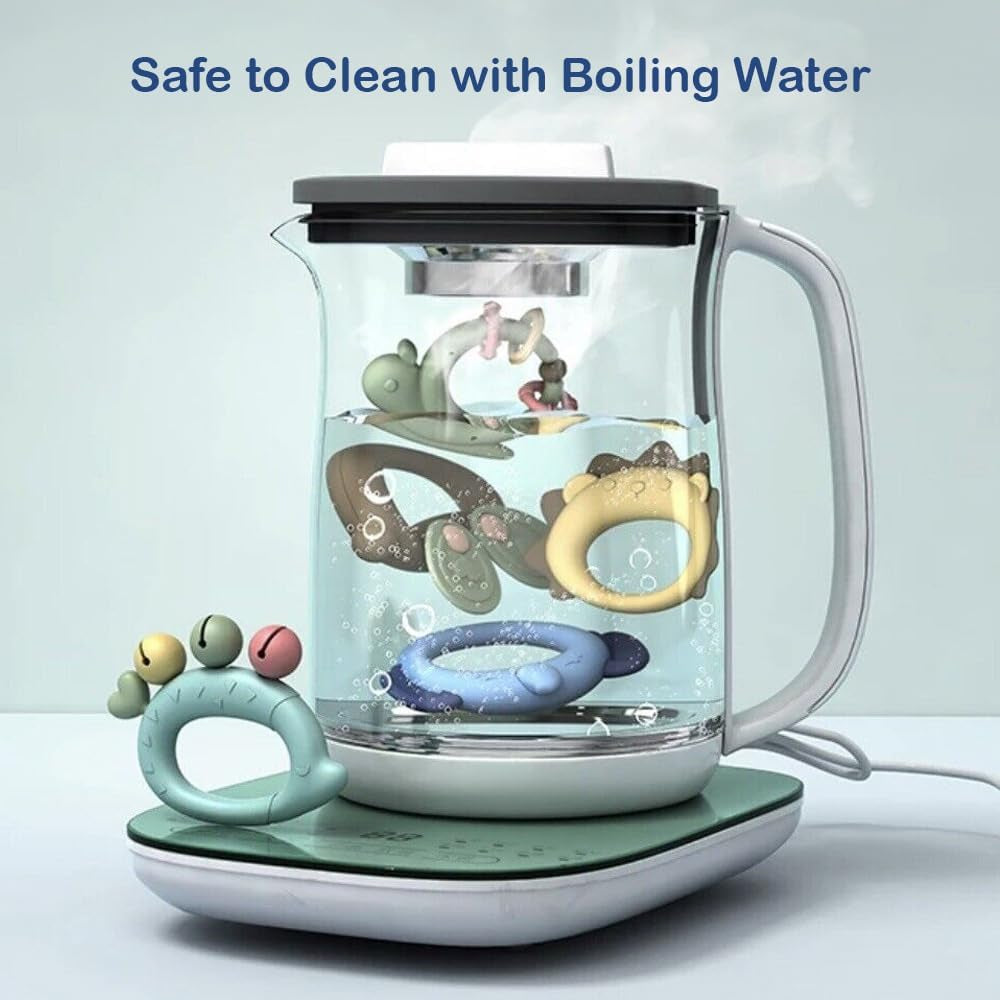 13 Pcs Baby Teether Rattle - Baby Essentials Sensory Toy with Storage Box and Dryer, Excellent Toys for Baby Shower Gifts as a Teething Toy for Infant Toys 0-3, 3-6, and 6-12 Months